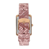 Lee Cooper Pink Leather Strap Women's Watch LC07803.438