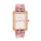 Lee Cooper Pink Leather Strap Women's Watch LC07803.438