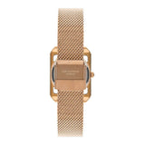 Lee Cooper Consign Rose Gold Stainless Steel Mesh Strap Women's Watch LC07926.430