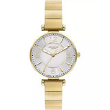 Lee Cooper Consign Gold Stainless Steel Strap Women's Watch LC07935.130