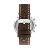 Lee Cooper Brown Leather Strap Men's Watch LC07943.374