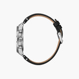 Lee Cooper Chronograph Black Leather Strap Men's Watch LC07992.351