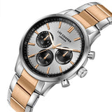 Lee Cooper Chronograph Two-Tone Stainless Steel Strap Men's Watch LC07998.530