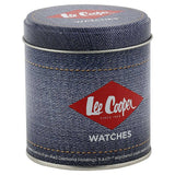 Lee Cooper Blue Dial Silver Metallic Strap Men's Watch LC08042.390