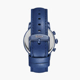 Lee Cooper Blue Dial Leather Strap Men's Watch LC08085.999