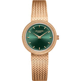 Lee Cooper Consign Rose Gold Stainless Steel Strap Women's Watch LC08136.470