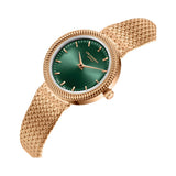 Lee Cooper Consign Rose Gold Stainless Steel Strap Women's Watch LC08136.470
