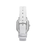 Lee Cooper White Leather Strap Women's Watch LC08152.333