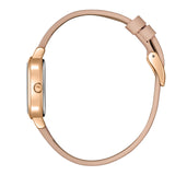 Lee Cooper Pink Leather Strap Women Watch LC08152.438