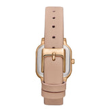 Lee Cooper Pink Leather Strap Women Watch LC08152.438