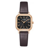 Lee Cooper Brown Leather Strap Women Watch LC08152.462