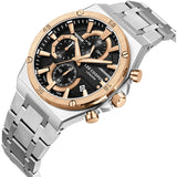 Lee Cooper Chronograph Silver Stainless Steel Strap Men's Watch LC08171.360