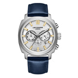 Lee Cooper Blue Leather Strap Men Watch LC08172.339