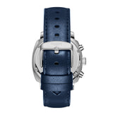 Lee Cooper Blue Leather Strap Men Watch LC08172.339