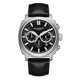 Lee Cooper Black Leather Strap Men Watch LC08172.351
