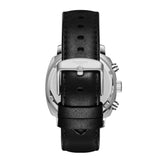 Lee Cooper Black Leather Strap Men Watch LC08172.351
