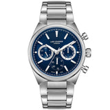 Lee Cooper Chronograph Blue Dial Stainless Steel Strap Men's Watch LC08174.390