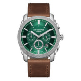 Lee Cooper Brown Leather Strap Men Watch LC08178.374