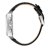 Lee Cooper Black Leather Strap Men Watch LC08180.351