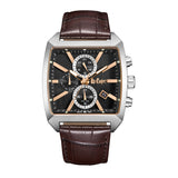 Lee Cooper Brown Leather Strap Men Watch LC08180.362