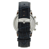Lee Cooper Chronograph Blue Dial Leather Strap Men's Watch LC08186.399