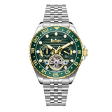 Lee Cooper Green Dial Stainless Steel Strap Men's Watch LC08192.270