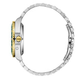 Lee Cooper Green Dial Stainless Steel Strap Men's Watch LC08192.270