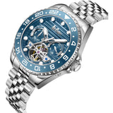 Lee Cooper Blue Dial Stainless Steel Strap Men's Watch LC08192.300