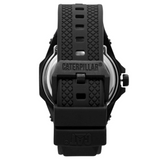 Caterpillar Yellow Octa Black Silicone Strap Men's Watch LM.121.21.731