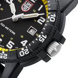 Luminox Leatherback Sea Turtle Giant Black Rubber Strap Men Watch LM0325