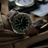 Luminox Adventure Brown Leather Strap Men's Watch - Date Display | LM1301.LG
