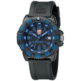 Luminox Navy Seal Colormark Black Silicone Strap Men Watch LM3053