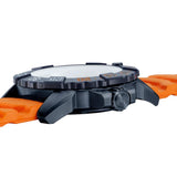 Luminox Navy Seal Analog Blue & Orange Strap Men's Watch LM3253.CB.NSF.SET