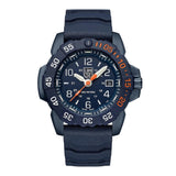 Luminox Navy Seal Analog Blue & Orange Strap Men's Watch LM3253.CB.NSF.SET