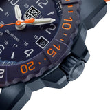 Luminox Navy Seal Analog Blue & Orange Strap Men's Watch LM3253.CB.NSF.SET