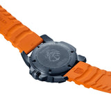 Luminox Navy Seal Analog Blue & Orange Strap Men's Watch LM3253.CB.NSF.SET