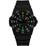 Luminox Navy Black NBR Rubber Strap Men's Watch - LM3551