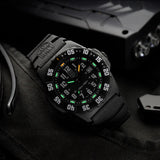 Luminox Navy Black NBR Rubber Strap Men's Watch - LM3551