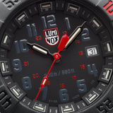 Luminox Navy 3550 Series Black NBR Rubber Strap Men's Watch  - LM3565