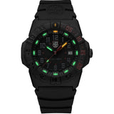 Luminox Navy 3550 Series Black NBR Rubber Strap Men's Watch  - LM3565