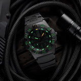 Luminox Navy 3550 Series Black NBR Rubber Strap Men's Watch - LM3567