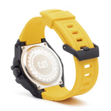 Caterpillar Consign Yellow Silicone Strap Men Watch LO.111.27.137