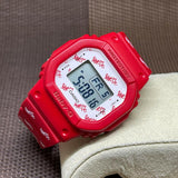 Casio Baby-G & G-Shock Digital Red Resin Strap Unisex Watch LOV-20B-4D-P