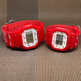 Casio Baby-G & G-Shock Digital Red Resin Strap Unisex Watch LOV-20B-4D-P