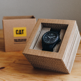 Caterpillar Oceania Black Silicone Strap Men's Watch LQ.161.21.135