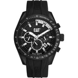 Caterpillar Consign Black Silicone Strap Men Watch LQ.169.21.122