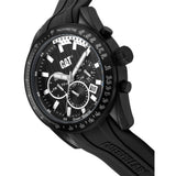 Caterpillar Consign Black Silicone Strap Men Watch LQ.169.21.122