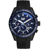 Caterpillar Ocenia Multi Black Silicone Strap Men Watch LQ.169.21.626