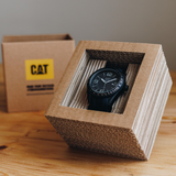 Caterpillar Consign Black Silicone Strap Men Watch LQ.169.21.122