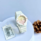 Casio General White Resin Strap Women Watch LRW-200H-4E2VDF